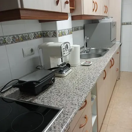 Playa Malaga 3habts Dobles, Cocina Familiar, Completo Apartman La Cala Del Moral